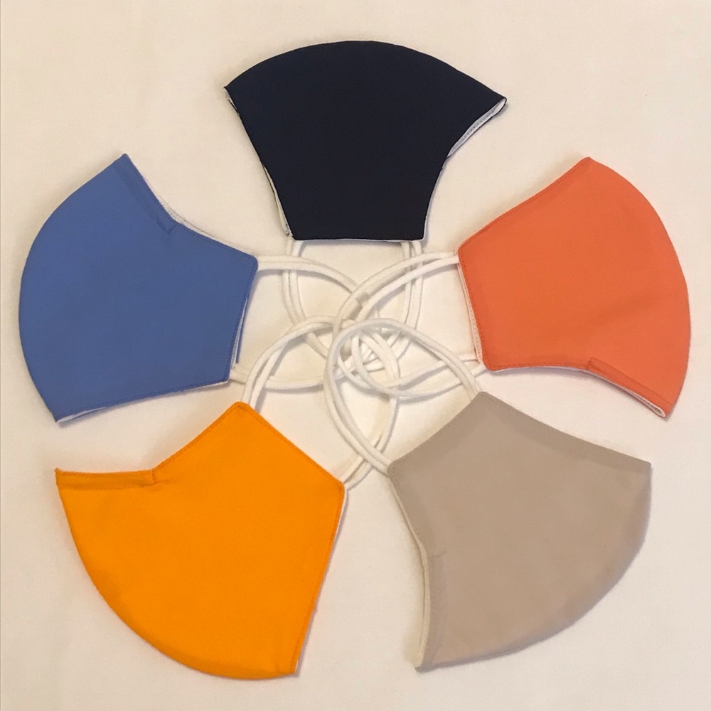 5 cloth face masks !